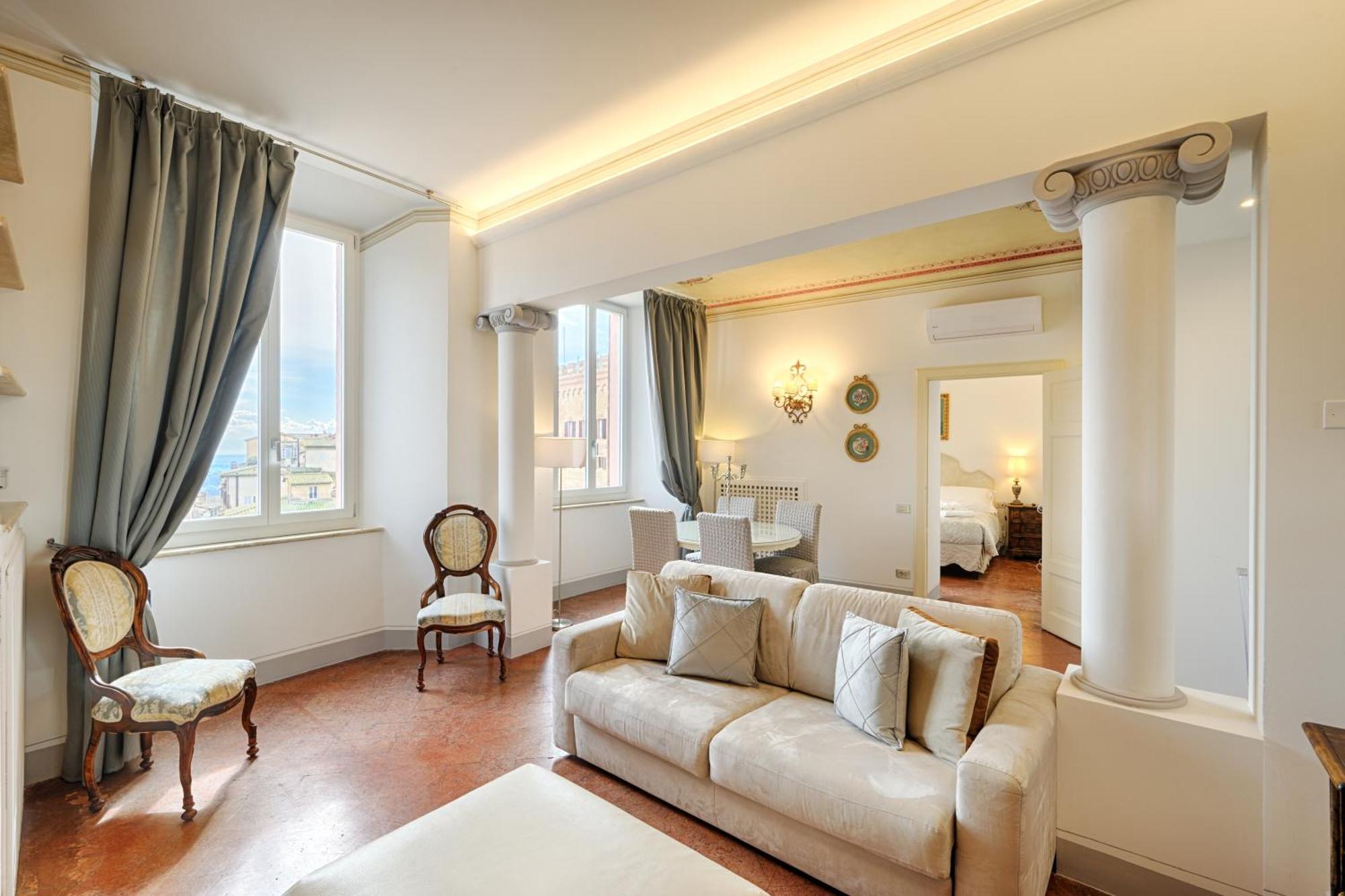 Palazzo Lenzi Apartment เซียนา ภายนอก รูปภาพ