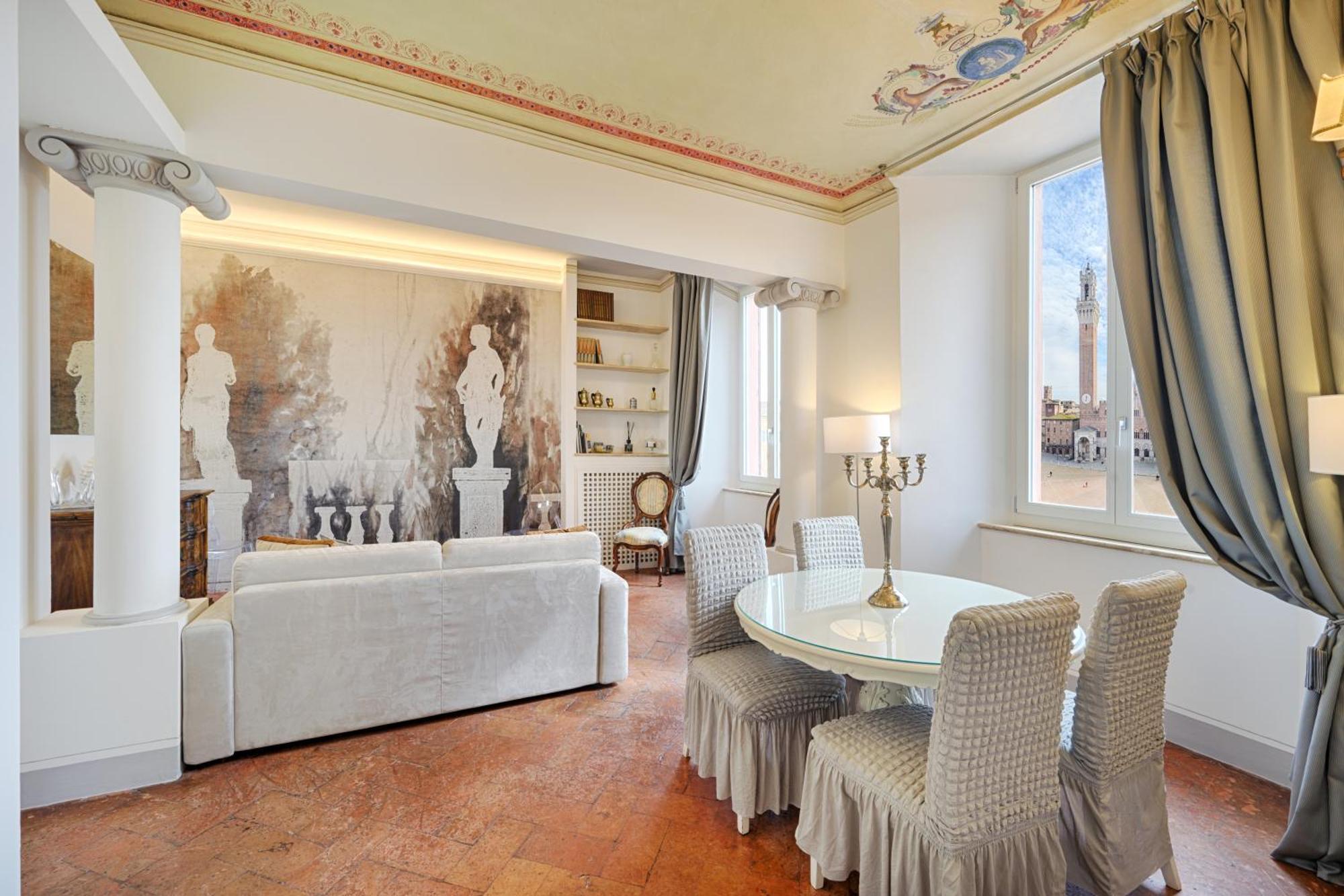 Palazzo Lenzi Apartment เซียนา ภายนอก รูปภาพ